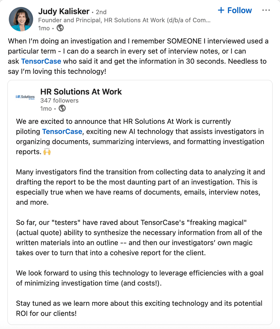 LinkedIn post 2